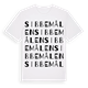 Sibbemålen ordlek t-shirt