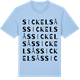 Blue Soul t-shirt med Sickelsås ordlek t-shirt