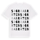 Sigriabråten ordlek t-shirt