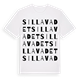 Sillavadet ordlek t-shirt