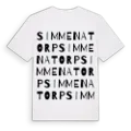 Simmenatorp ordlek t-shirt