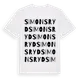 White t-shirt med Simonsryd ordlek t-shirt