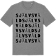 Mid Heather Gray t-shirt med Självsvåld ordlek t-shirt