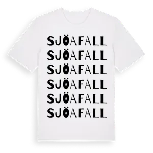 Sjöafall ordlek t-shirt – ekologisk bomull t-shirt från Pinshirt