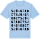 Blue Soul t-shirt med Sjöagärdet ordlek t-shirt
