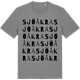 Mid Heather Gray t-shirt med Sjöåkra ordlek t-shirt