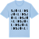 Blue Soul t-shirt med Sjöalid ordlek t-shirt