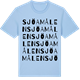 Blue Soul t-shirt med Sjöamålen ordlek t-shirt