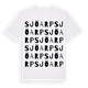Sjöarp ordlek t-shirt