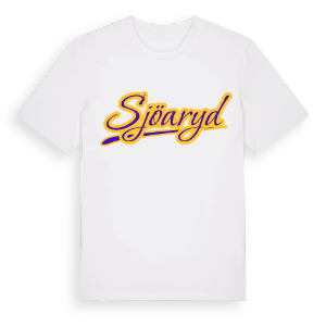 Sjöaryd baseball t-shirt – ekologisk bomull t-shirt från Pinshirt