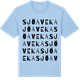 Blue Soul t-shirt med Sjöaveka ordlek t-shirt