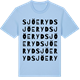 Blue Soul t-shirt med Sjöeryd ordlek t-shirt