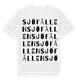 Sjöfållen ordlek t-shirt