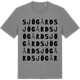 Mid Heather Gray t-shirt med Sjögård ordlek t-shirt