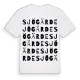 Sjögärde ordlek t-shirt