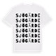 White t-shirt med Sjögärde ordlek t-shirt