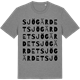 Mid Heather Gray t-shirt med Sjögärdet ordlek t-shirt