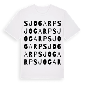 Sjogarp ordlek t-shirt – ekologisk bomull t-shirt från Pinshirt