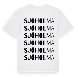 Sjöholma ordlek t-shirt – ekologisk bomull t-shirt från Pinshirt
