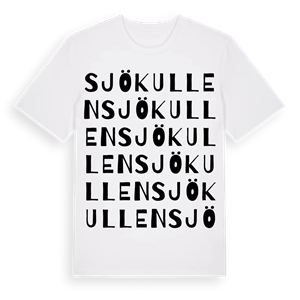 Sjökullen ordlek t-shirt – ekologisk bomull t-shirt från Pinshirt