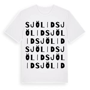 Sjölid ordlek t-shirt – ekologisk bomull t-shirt från Pinshirt