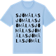 Blue Soul t-shirt med Sjömåla ordlek t-shirt