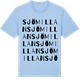 Blue Soul t-shirt med Sjömillan ordlek t-shirt