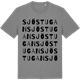 Mid Heather Gray t-shirt med Sjöstugan ordlek t-shirt