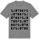Mid Heather Gray t-shirt med Sjötorp ordlek t-shirt