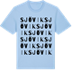 Blue Soul t-shirt med Sjövik ordlek t-shirt