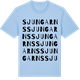 Blue Soul t-shirt med Sjungarns ordlek t-shirt