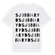 Sjunnaryd ordlek t-shirt