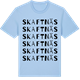 Blue Soul t-shirt med Skaftnäs ordlek t-shirt