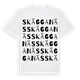 Skägganäs ordlek t-shirt