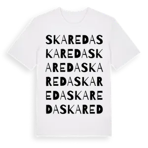 Skareda ordlek t-shirt – ekologisk bomull t-shirt från Pinshirt