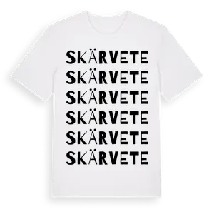 Skärvete ordlek t-shirt – ekologisk bomull t-shirt från Pinshirt