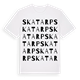 Skatarp ordlek t-shirt