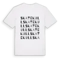 Skatekull ordlek t-shirt