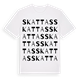 Skattas ordlek t-shirt