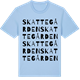 Blue Soul t-shirt med Skattegården ordlek t-shirt