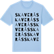 Blue Soul t-shirt med Skaverås ordlek t-shirt