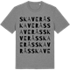Mid Heather Gray t-shirt med Skaverås ordlek t-shirt
