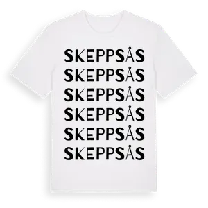 Skeppsås ordlek t-shirt – ekologisk bomull t-shirt från Pinshirt