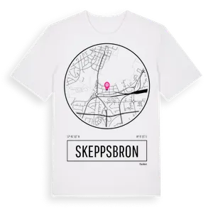 Skeppsbron t-shirt – ekologisk bomull t-shirt från Pinshirt