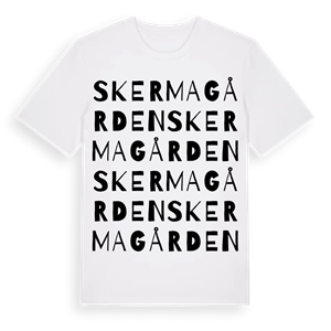 Skermagården ordlek t-shirt – ekologisk bomull t-shirt från Pinshirt
