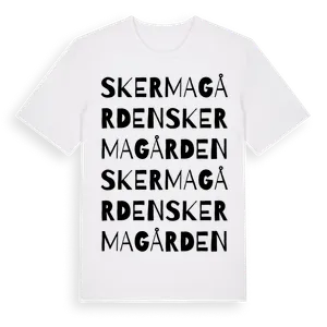 Skermagården ordlek t-shirt – ekologisk bomull t-shirt från Pinshirt