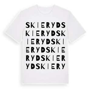 Skieryd ordlek t-shirt – ekologisk bomull t-shirt från Pinshirt