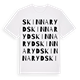 Skinnaryd ordlek t-shirt