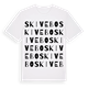 Skivebo ordlek t-shirt