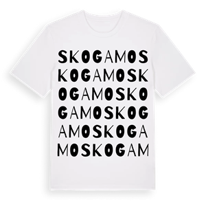 Skogamo ordlek t-shirt – ekologisk bomull t-shirt från Pinshirt